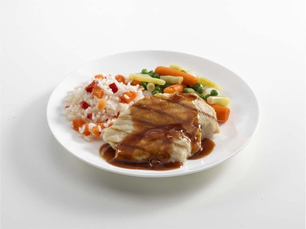 Chicken With Honey BBQ Sauce (12148) LC LF LS
