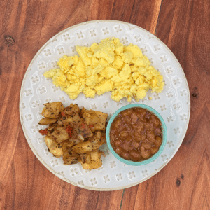 <b></b>Scrambled Eggs & Home Fries <br>(12176)
