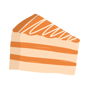 Orange Layer Cake V (14096)