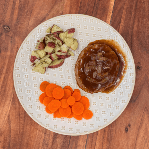 <b></b>Salisbury Steak with Onion Gravy <br>(12199)